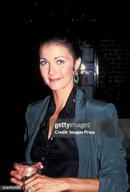 Lynda Carter circa 1979 in New York City.