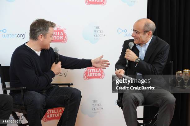 Water.org Co-Founders Matt Damon and Gary White join Carlos Brito, CEO, Anheuser-Busch InBev, to discuss the global water crisis for Stella Artois...