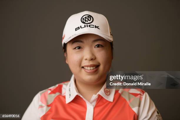 Shanshan Feng of China poses for a portrait during the KIA Classic at the Park Hyatt Aviara Resort on March 21, 2017 in Carlsbad, California.
