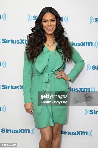 Actress Merle Dandridge visits the SiriusXM Studios on March 22, 2017 in New York City.