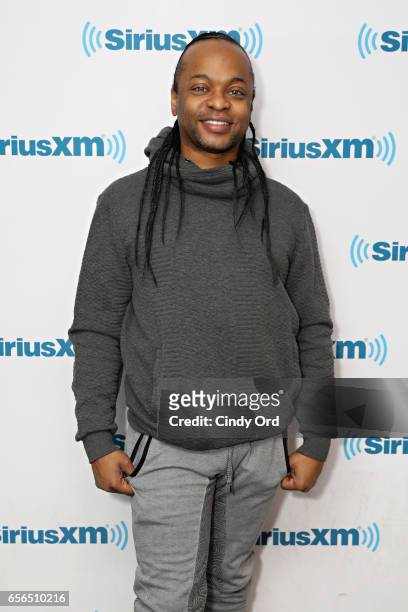 Singer Kennedy Davenport visits the SiriusXM Studios on March 22, 2017 in New York City.