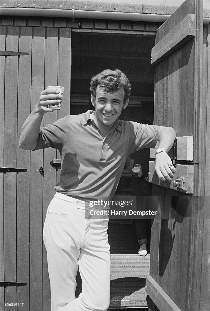 Tony Jacklin At The British Open