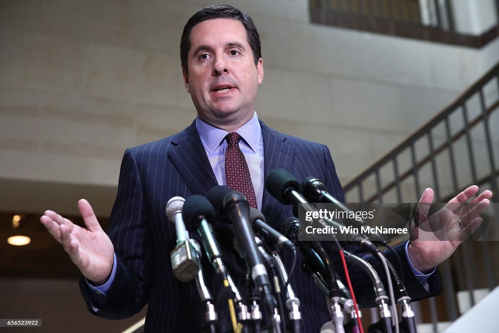 Rep. Devin Nunes Briefs Press On House Intelligence Cmte Russia Investigation