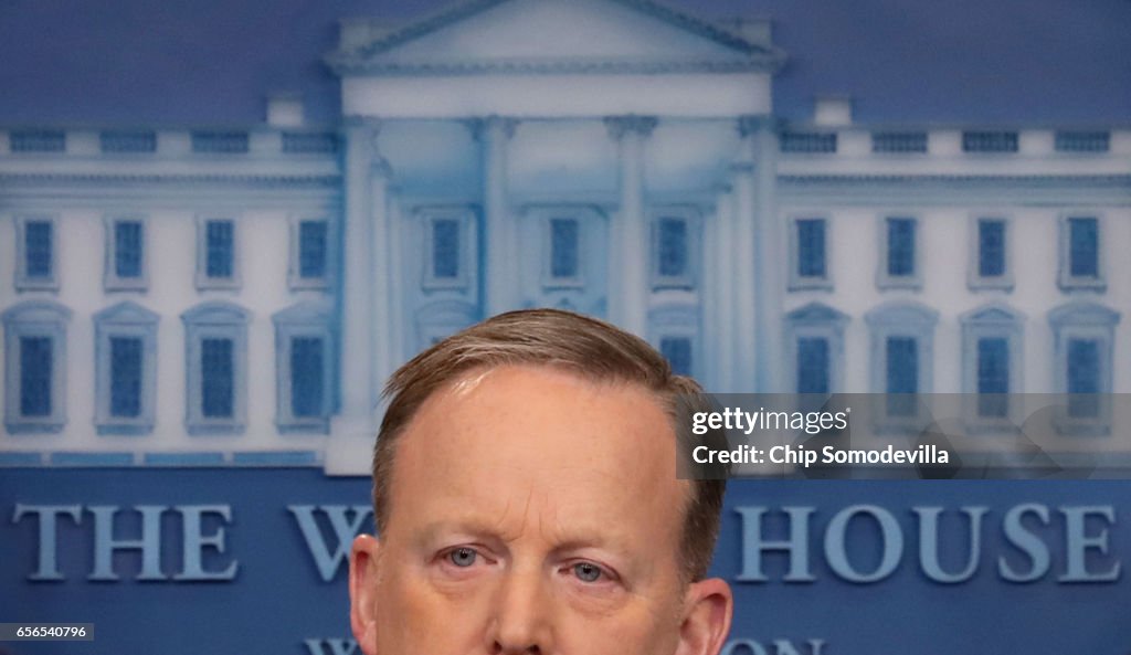 White House Press Secretary Sean Spicer Holds Press Briefing At White House