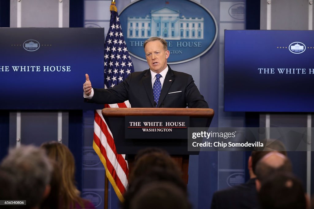 White House Press Secretary Sean Spicer Holds Press Briefing At White House