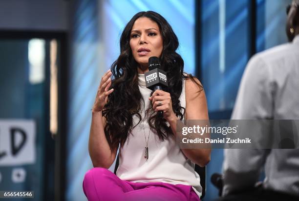 Merle Dandridge attends the Build Series to discuss the show 'Greenleaf' at Build Studio on March 22, 2017 in New York City.