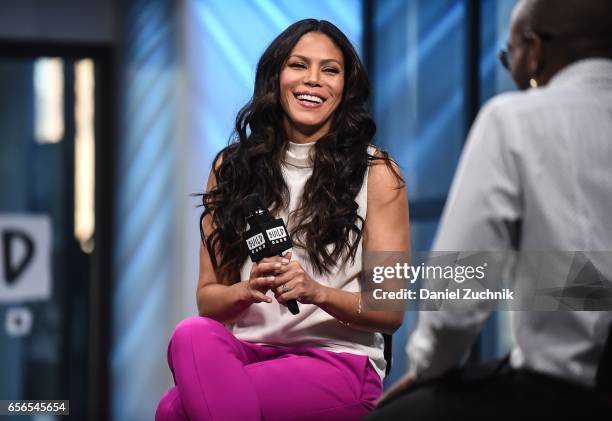 Merle Dandridge attends the Build Series to discuss the show 'Greenleaf' at Build Studio on March 22, 2017 in New York City.