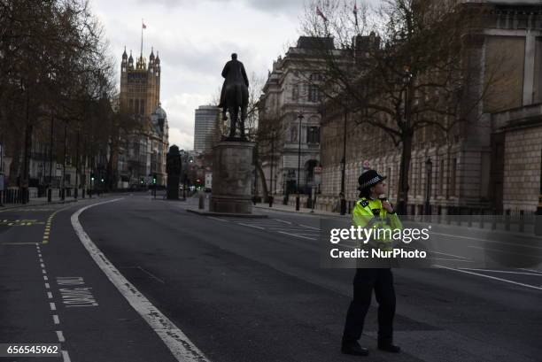 Police officer and a woman have been killed near Parliament in central London in what Scotland Yard are treating as a terrorist incident. The area...