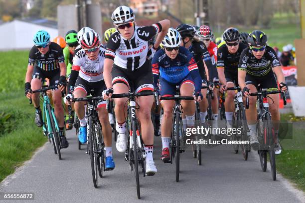 5th Dwars door Vlaanderen 2017 / Women Ellen VAN DIJK / Katarzyna NIEWIADOMA / Tielt - Waregem / Women / DDV / Flanders Classics /