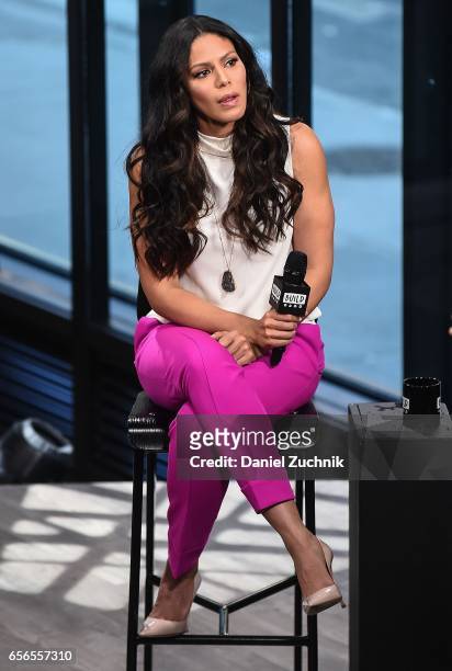 Merle Dandridge attends the Build Series to discuss the show 'Greenleaf' at Build Studio on March 22, 2017 in New York City.