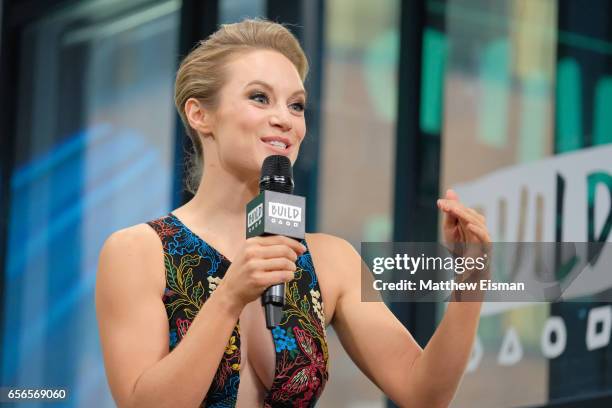 Actress Danielle Savre attends Build Series Presents Danielle Savre discussing "Too Close to Home" at Build Studio on March 22, 2017 in New York City.