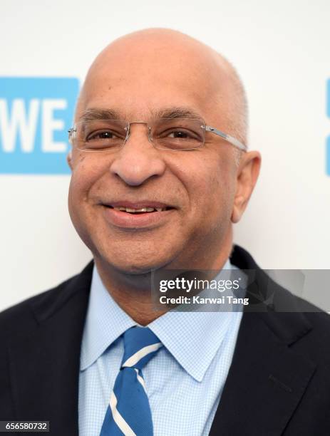 Lord Rumi Verjee attends WE Day UK at The SSE Arena on March 22, 2017 in London, United Kingdom.