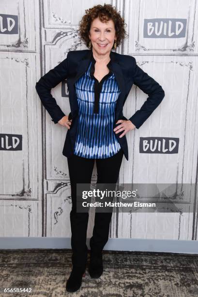 Actress Rhea Perlman attends Build Series Presents Rhea Perlman and Eva Gutowski discussing "Me And My Grandma" at Build Studio on March 22, 2017 in...