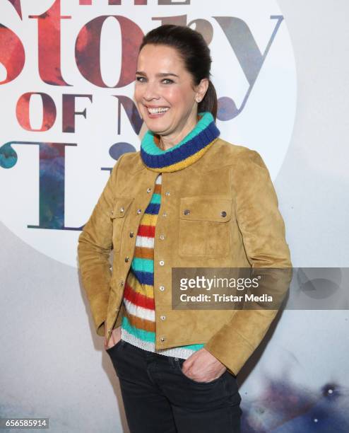 Desiree Nosbusch attends the 'The Story Of My Life' photocall at Hamburg East Hotel on March 22, 2017 in Berlin, Germany.