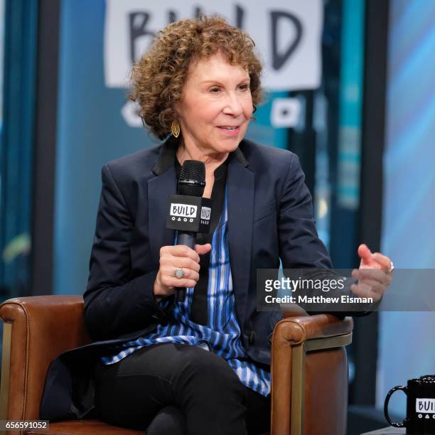 Actress Rhea Perlman attends Build Series Presents Rhea Perlman and Eva Gutowski discussing "Me And My Grandma" at Build Studio on March 22, 2017 in...