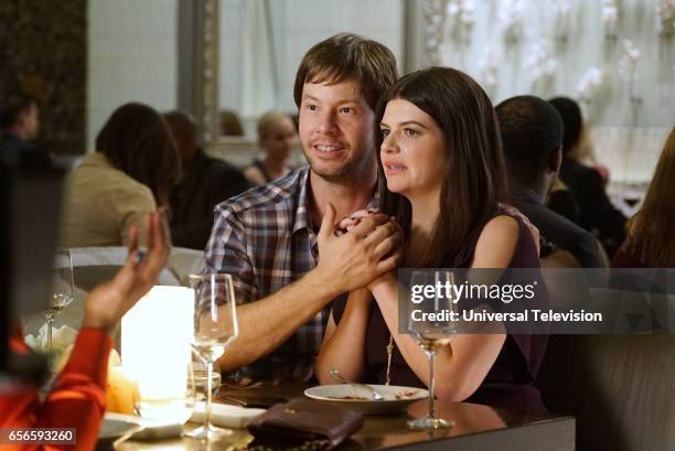 Mindy's Best Friend" Episode 513 -- Pictured: Ike Barinholtz as Morgan Tookers, Casey Wilson as Elena --