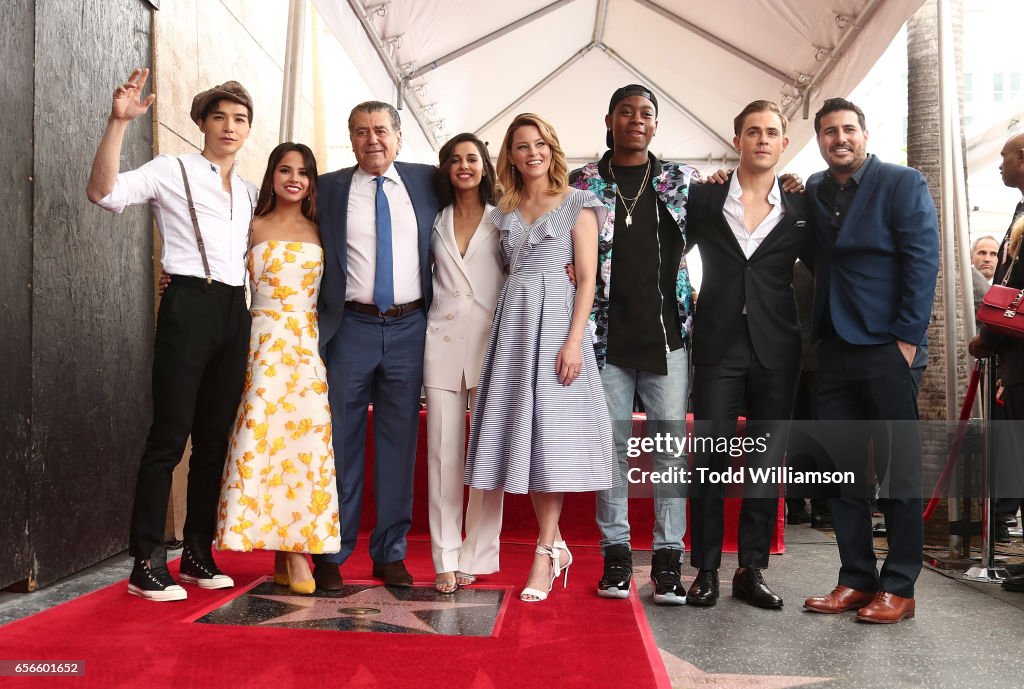 Ludi Lin, Becky G, Haim Saban, Naomi Scott, Elizabeth Banks, RJ... News