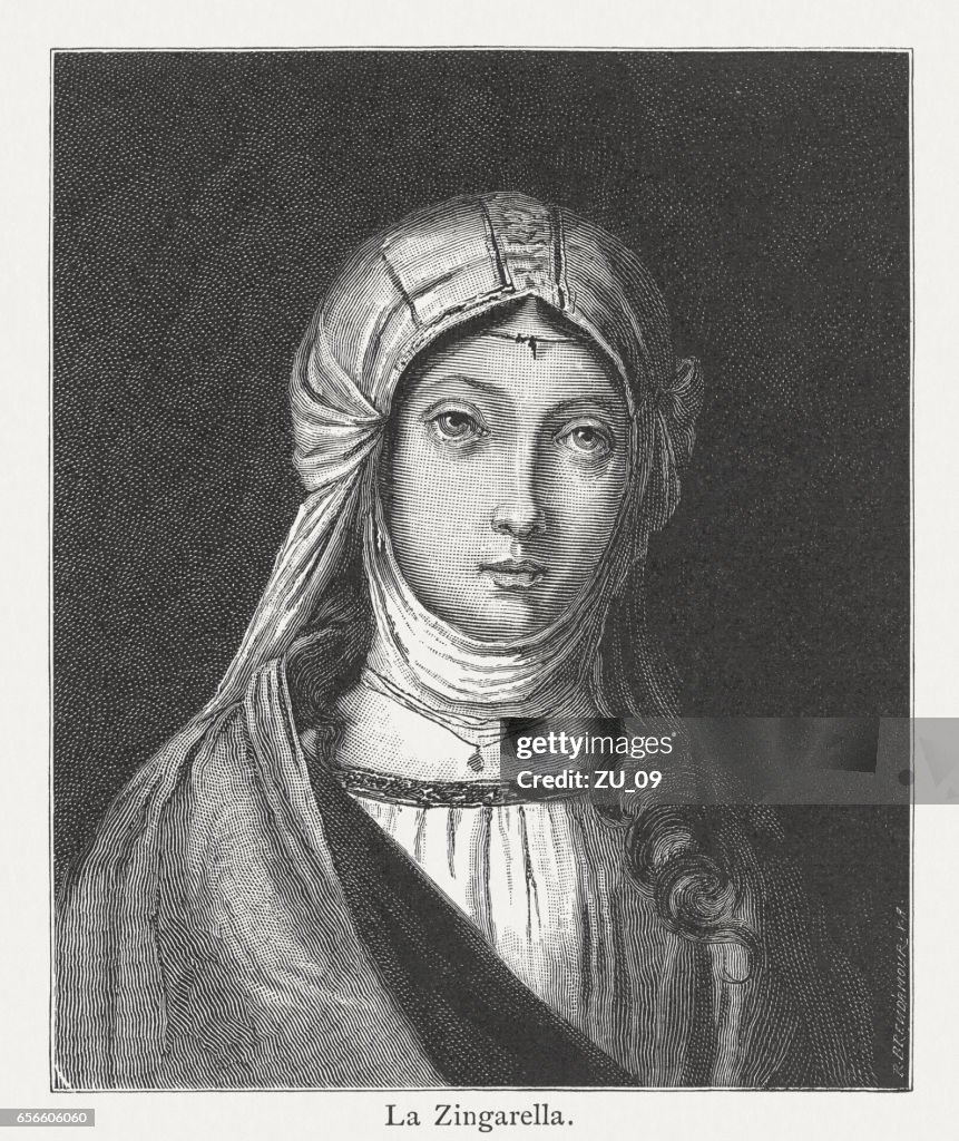 La Zingarella, painted (c.1504/05) by Boccaccio Boccaccino, Palazzo Pitti, Florence