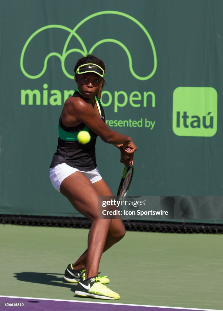 TENNIS: MAR 20 Miami Open