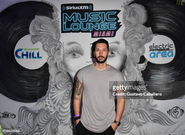 Cedric Gervais attends SiriusXM Music Lounge at 1 Hotel South Beach on March 22, 2017 in Miami, Florida.