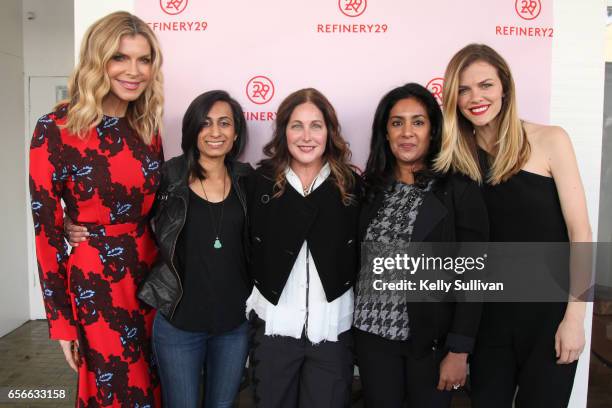 Whitney Casey, Founder and CEO of Finery.com; Shaherase Charania, Founder and CEO of Women 2.0; Melissa Goidel, Chief Revenue Officer of Refinery29;...