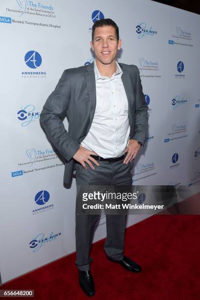 Lakers Head Coach Luke Walton attends UCLA Semel Institute's 'Open Mind Gala' at The Beverly Hilton Hotel on March 22, 2017 in Beverly Hills,...