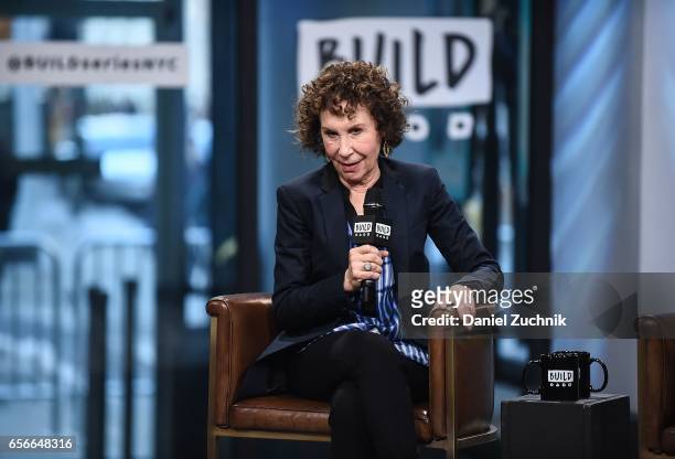 Rhea Perlman attends the Build Series to discuss the YouTube Red show 'Me And My Grandma' at Build Studio on March 22, 2017 in New York City.