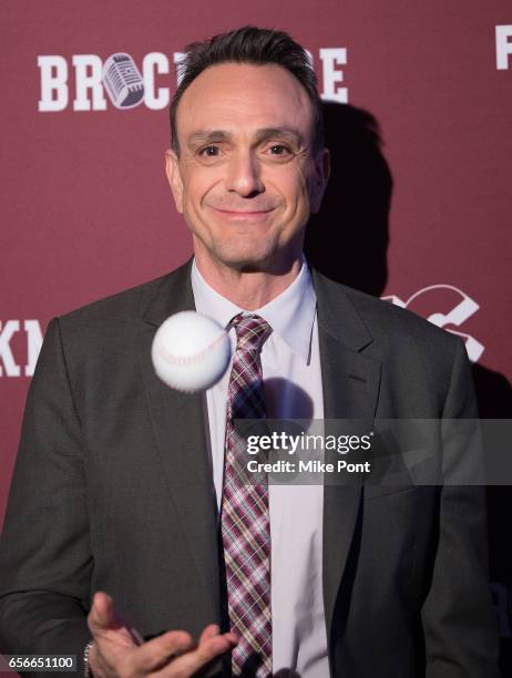 Actor Hank Azaria attends the "Brockmire" red carpet event at 40 / 40 Club on March 22, 2017 in New York City.