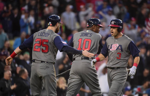 CA: World Baseball Classic - Championship Round - Game 3 - United States v Puerto Rico