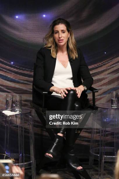 Katia Beauchamp attends the Female Bosses celebration and BOSS BITCH book launch and interactive panel event at The Core Club on March 22, 2017 in...