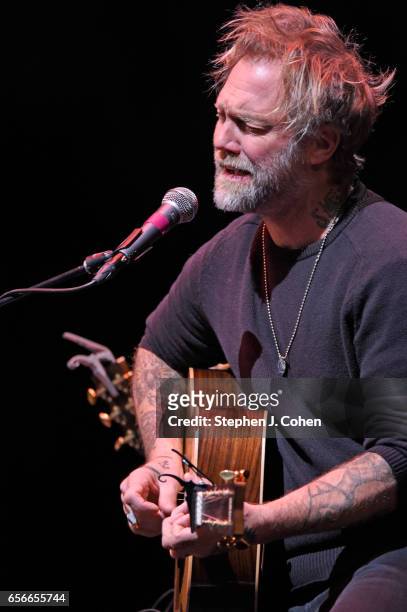 Anders Osborne of Southern Soul Assembly performs at Brown Theatre on March 22, 2017 in Louisville, Kentucky.