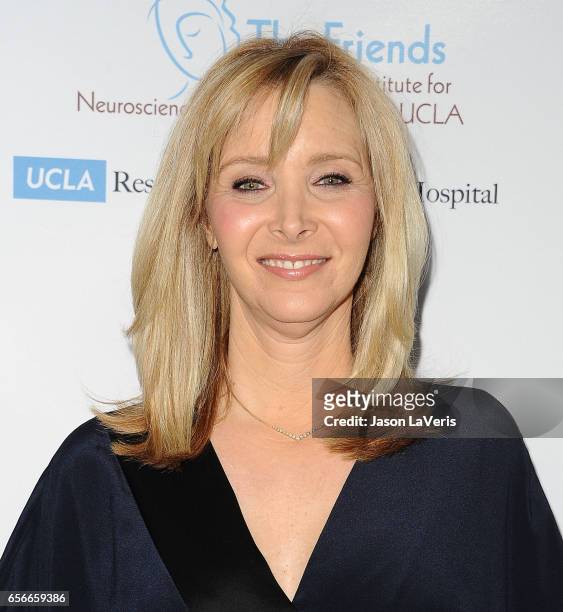 Actress Lisa Kudrow attends UCLA's Semel Institute's biannual "Open Mind Gala" at The Beverly Hilton Hotel on March 22, 2017 in Beverly Hills,...