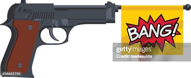 gun - prison guard stock illustrations