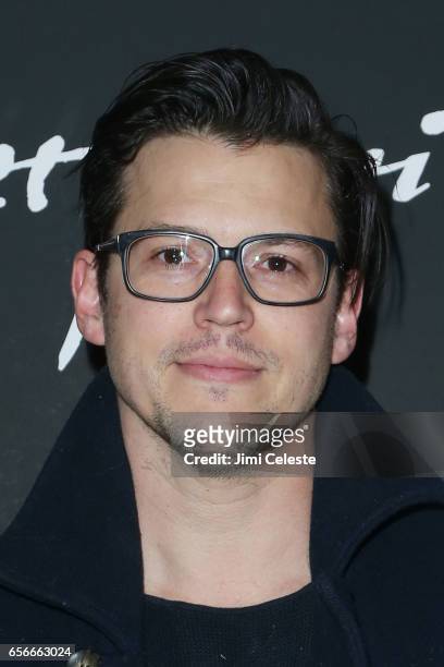 Alistair Banks Griffin attends the New York premiere of "Cezanne Et Moi" at the Whitby Hotel on March 22, 2017 in New York City.