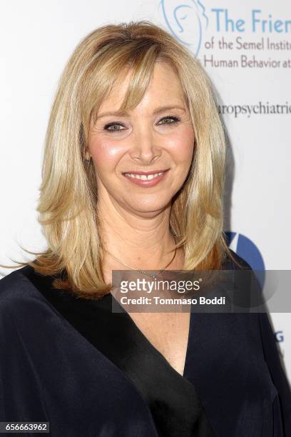 Lisa Kudrow attends the UCLA's Semel Institute's Biannual "Open Mind Gala" held at The Beverly Hilton Hotel on March 22, 2017 in Beverly Hills,...