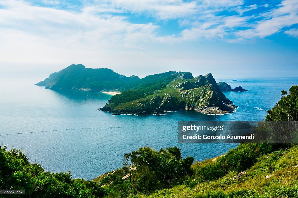 Cies Island in Rias Baixas