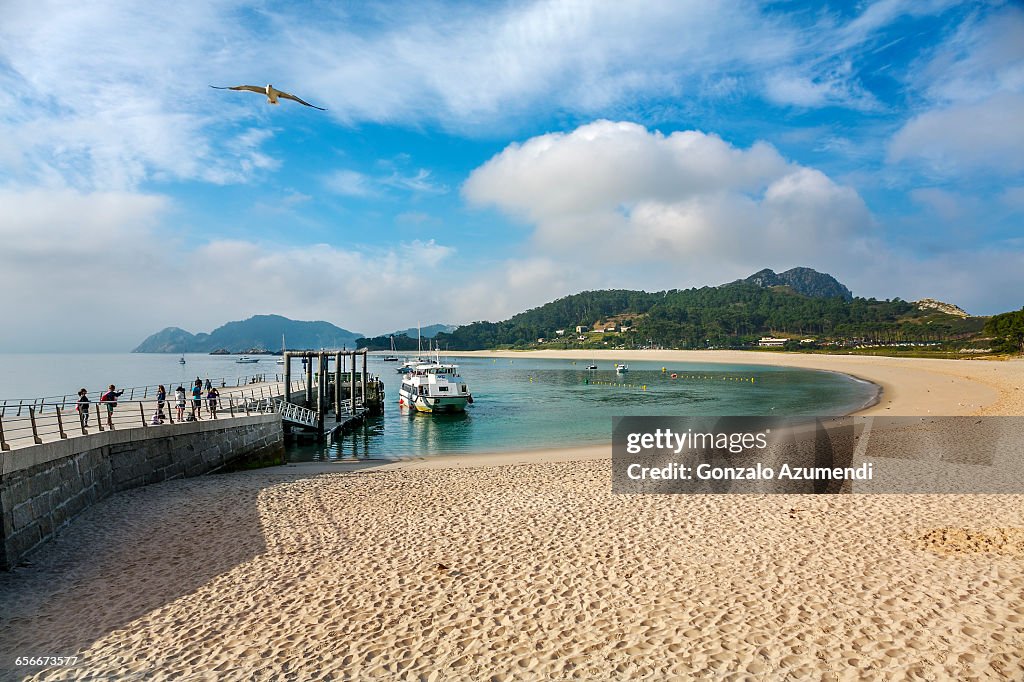 Cies Island in Rias Baixas