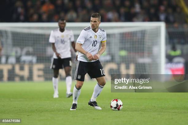 Fanclub Nationalmannschaft powered by Coca Cola advertisement boards during the international friendly match between Germany and England at Signal...