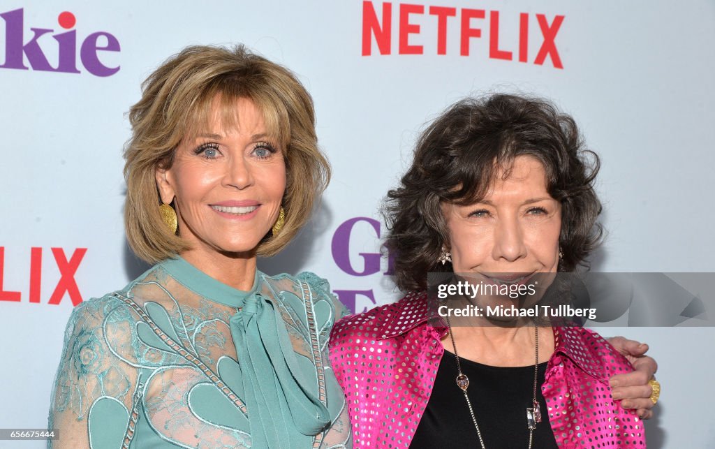 Screening For Netflix's "Grace And Frankie" Season 3 - Arrivals