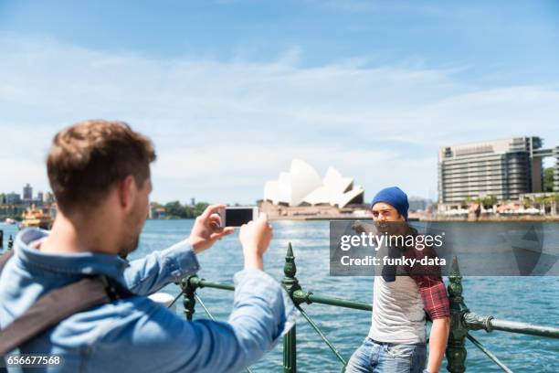city trip to sydney - sydney opera house stock pictures, royalty-free photos & images