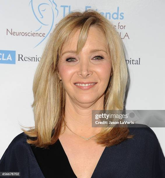 Actress Lisa Kudrow attends UCLA's Semel Institute's biannual "Open Mind Gala" at The Beverly Hilton Hotel on March 22, 2017 in Beverly Hills,...