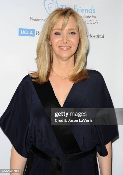 Actress Lisa Kudrow attends UCLA's Semel Institute's biannual "Open Mind Gala" at The Beverly Hilton Hotel on March 22, 2017 in Beverly Hills,...