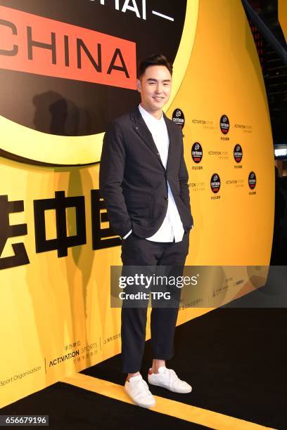 Ethan Ruan attends Tour de France Shanghai Conference on 22th March, 2017 in Shanghai, China.