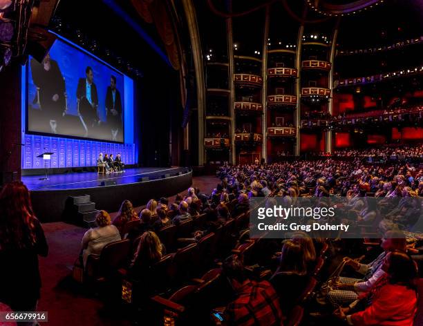General view of atmosphere at An Evening of Laughs with James Corden and The Late, Late Show during The Paley Center For Media's 34th Annual...