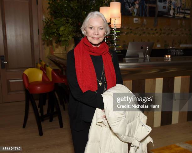 Actress Ellen Burstyn attends the "Cezanne Et Moi" New York premiere after party at the Whitby Hotel on March 22, 2017 in New York City.