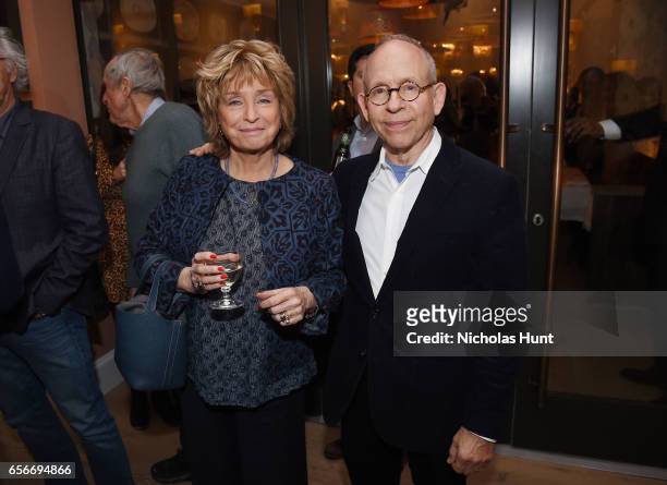 Director Danile Thompson and Actor/Director Bob Balaban attend the "Cezanne Et Moi" New York premiere after party at the Whitby Hotel on March 22,...