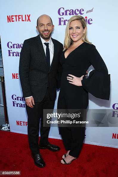 June Raphael Kids Paul Scheer and June Diane Raphael attend the screening for Netflix's ...