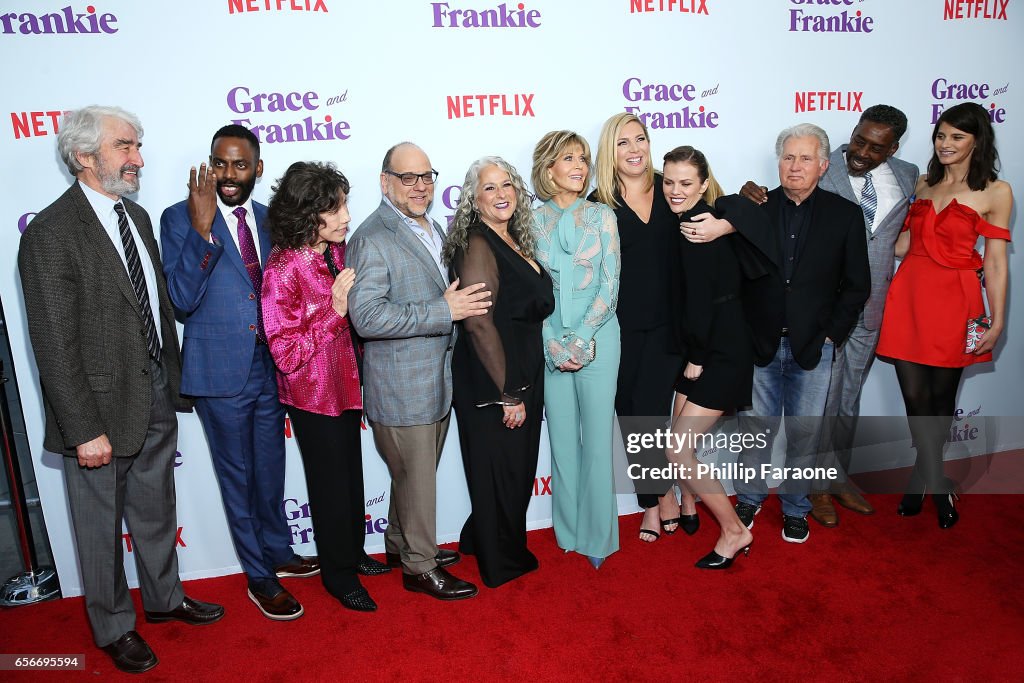Screening For Netflix's "Grace And Frankie" Season 3 - Arrivals