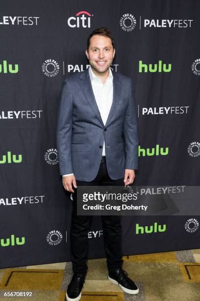 Rob Crabbe arrives for The Paley Center For Media's 34th Annual PaleyFest Los Angeles at The Dolby Theatre on March 22, 2017 in Hollywood, California.