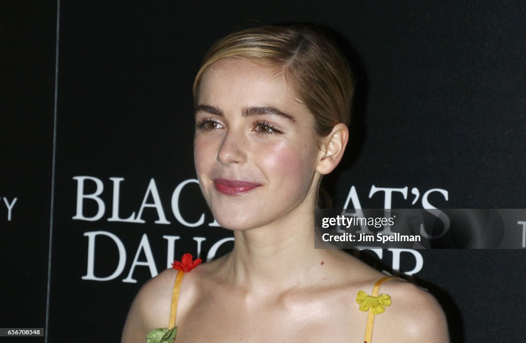 A24 And DirecTV With The Cinema Society Host A Screening Of "The Blackcoat's Daughter" - Arrivals